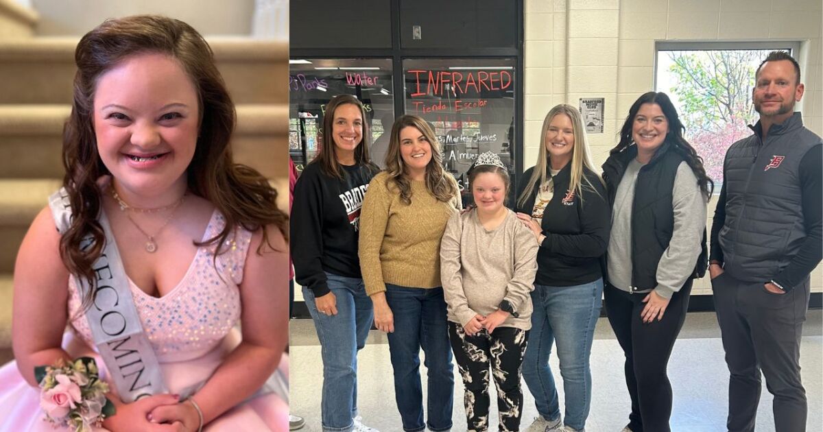 Bradford Senior Gabby Martin Crowned 2025 Homecoming Queen!